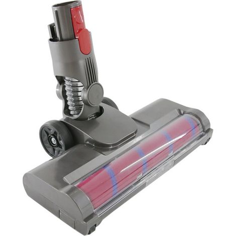 Adecuado para aspiradora Dyson V15 V8 V7 V10 V11, suelos madera Dyson rodillo flexible grande, Cabezal cepillo rodillo suave repuesto lámpara LED (1/5)