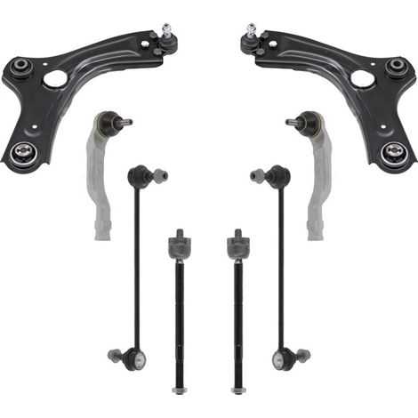 KIT BRACCIO OSCILLANTE 8 PEZZI COMPATIBILE CON MITSUBISHI ASX (VSX, VSE) 1.6 HYBRID (V / Kit Sospensione Completo OE/OEM / Bracci Oscillanti + Testine Sterzo / Sostituzione Diretta OEM
