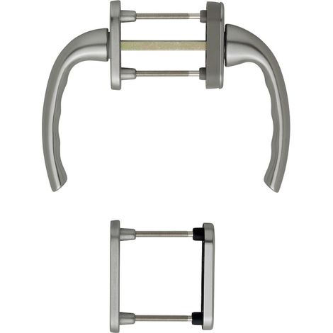 HOPPE® Fenstertürgriffgarnitur Tôkyô 0710RH/66N, Aluminium, 2085925 (1/2)