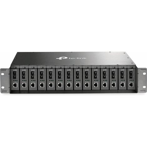 TP-Link MC1400 14-Slot Rackmount Chassis (1/2)