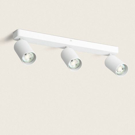 Deckenleuchte Aluminium Breixo 3 Spots Weiß