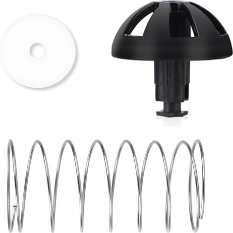 1 Système anti-goutte, ABS, acier inoxydable, pour cafetière filtre, compatible Bosch, Siemens