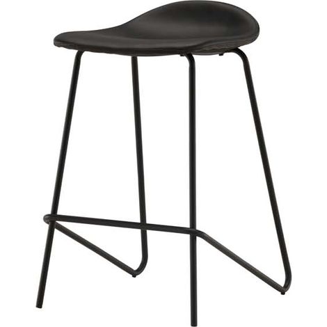 Grebbestad Barhocker PU Kunstleder schwarz. (1/4)