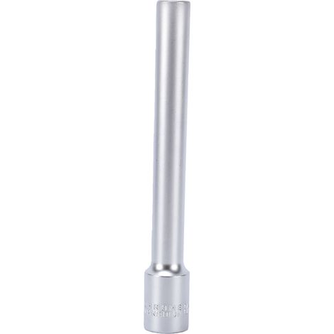 Douille bougie préchauffage longue 120mm, 3/8", CRV chrome vanadium, 8mm (1/4)