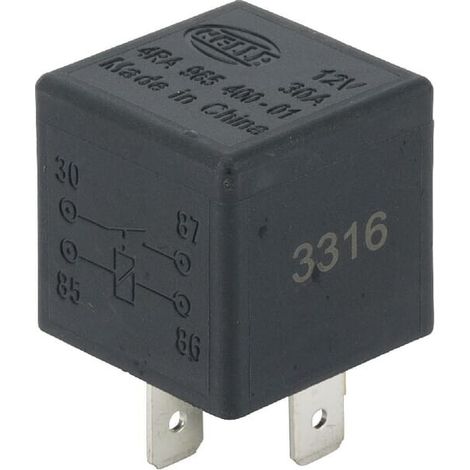 Relè Hella 30A 4RA965400017 HELLA 4RA965400017 (1/5)