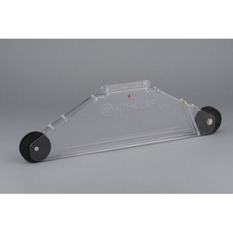 Altendorf Makrolonschutzhaube schmal (90°) WA107 für Formatkreissägen B9002.0142