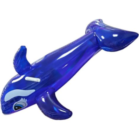 Bouée gonflable pour adulte en forme de baleine, grande et mignonne, idéale pour la natation et le surf. (1/5)