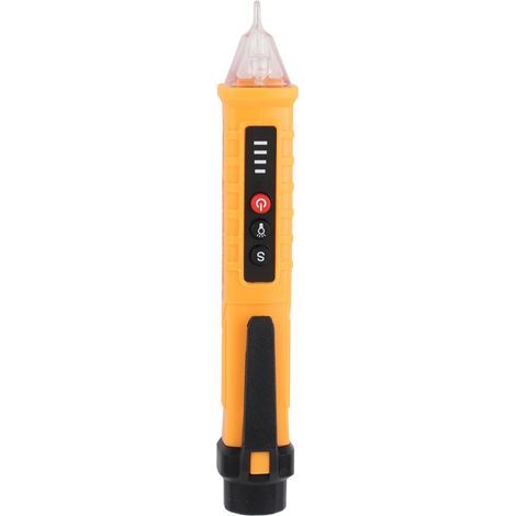 AC Voltage Tester, Live Wire Testing, Fast and Efficient, LED Light, Multiple Functions, Scratch-Resistant ABS, with Insulation Measurement, for Locating Wires (1/5)