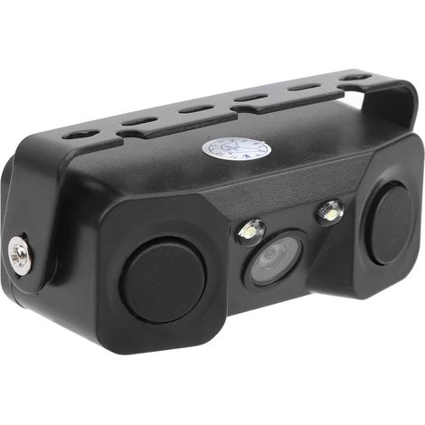 Kit caméra de recul haute définition avec capteur radar de stationnement, éclairage LED et vision nocturne (1/5)