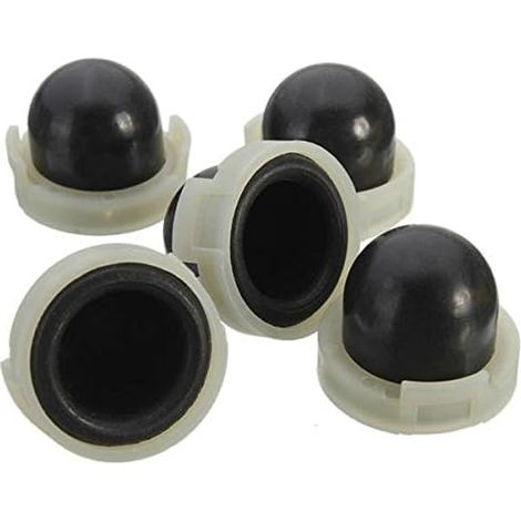 Amorceur - Pour Tondeuse À Gazon - Diamètre 23 mm - Hauteur 24 mm - Joint 22 mm - Noir - Lot De 5 (1/5)