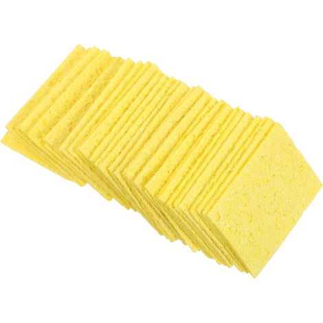 30 ponges de nettoyage pour pannes de fer souder 35 x 55 mm (1/5)