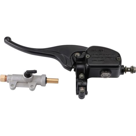 Maître-cylindre de frein pour moto et quad Polaris, ensemble complet avec pompe supérieure gauche et pédale de frein arrière-x (1/4)