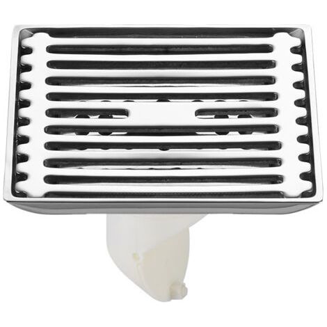 Siphon de Sol en Acier Inoxydable, Siphon de Sol pour Machine à Laver Anti-Clog de Déodorant de Salle de Bain,plastique, rangée latérale (1/5)