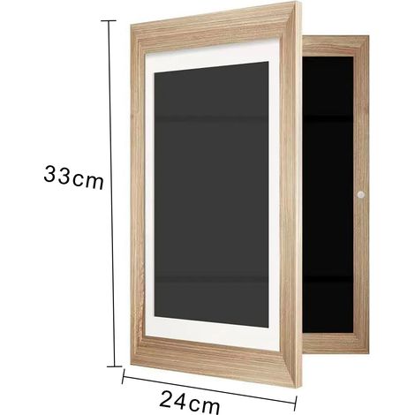 Nouveau cadre photo artistique en bois noir pour enfants sur Amazon (plateforme de commerce électronique transfrontalière). (1/5)