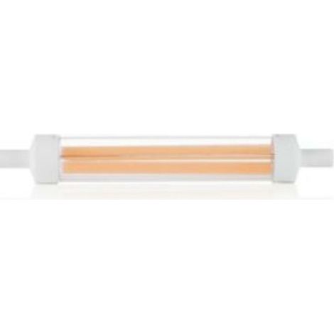 Bombilla tubular clÁsica r7s 10w luz cÁlida 3000k blanco 189093 color