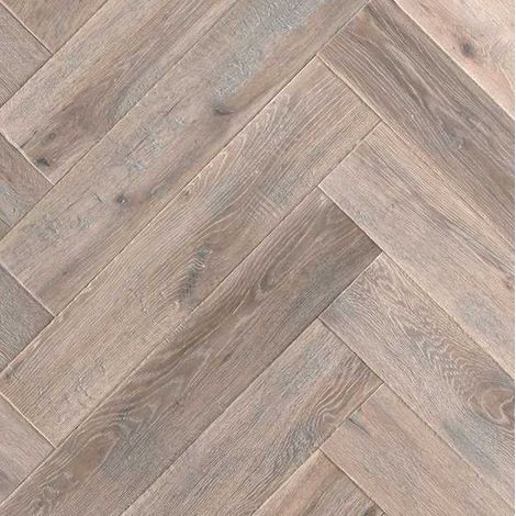 Parquet Chêne Contrecollé - Vieille Ferme Traditions - Baton Rompu- larg. 12.5 cm (1/2)