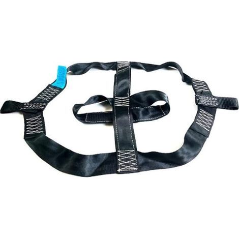 Motorcycle Straps, Universal Rear Wheel Tie-Down Strap for Motorcycles, Car Wheel Strap System for Transporting Motorcycle Rear Wheels (1/5)