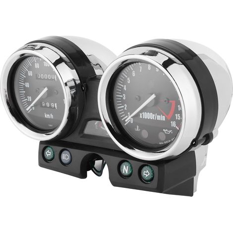 Tachymètre de Moto, Jauges de Moto Compteur de Vitesse de Installation Facile ABS pour ZRX400 750 1100 1994-1997 (1/5)