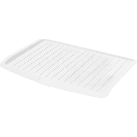 Tapis de drainage pour évier de cuisine et plan de travail, absorbe l’eau et protège les surfaces, nettoyage facile (1/5)