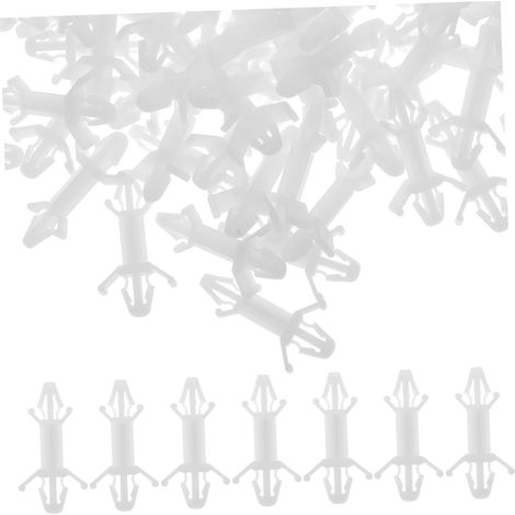 Supports de montage pour circuits imprimés en nylon blanc (1/5)