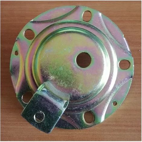 Base 125111 D75mm + staffa porta anodo
