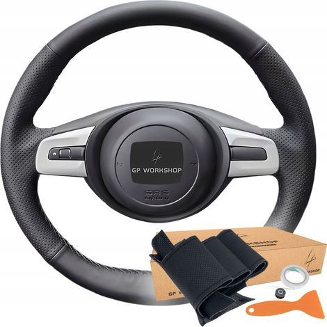 Rivestimento per volante con motivo decorativo per Honda Fit Jazz 2020-2024 (1/5)