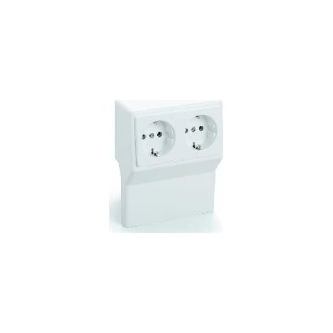 RÉSERVOIR D'APPAREIL SL RWS AVEC DOUBLE PRISE - BOÎTE ÉQUIPÉE POUR PLINTHE BETTERMANN 6132245