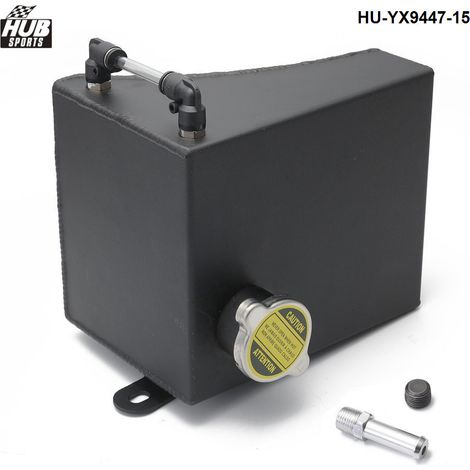 Ausgleichsbehälter-Set aus poliertem Aluminium, kompatibel mit Nissan 240SX Silvia S13 HU-YX9447-15