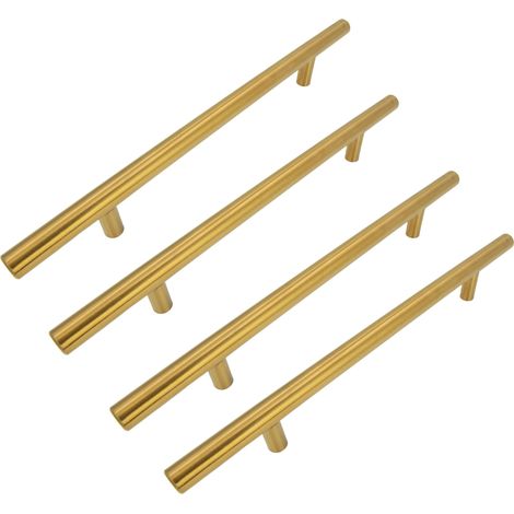x Maniglia per mobili Railing 160 mm oro (1/5)