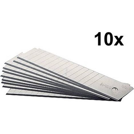 Lames de Rechange 18 mm 14 Segments 0,38 mm - Lot de 10 - Précision et Durabilité - Beast (1/5)