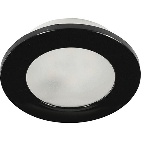 Foco empotrable de techo IBIZA LED SMD 3,20 W 290 lm 3000 K CRI80 IP44 110° Negro (1/3)