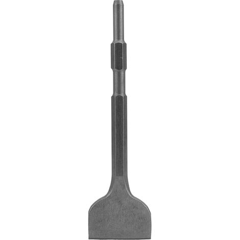 Nutmeißel zum Entfernen von Mauerwerk, Beton, Ziegeln, Steinen und Fliesen, Sechskantschaft für Hammerbohrer, breit, flach (1/5)