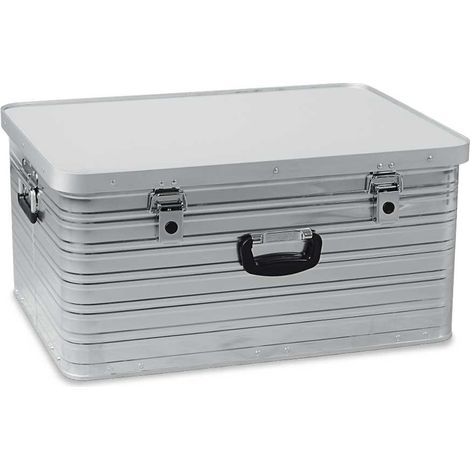 BRB Boîte en Aluminium de Stockage BRB, Rectangulaire, Étanche, Résistant à la Corrosion, Température et Eau, 101 L, 710 x 520 x 345 mm (1/3)