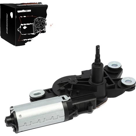 Motor del limpiaparabrisas, montaje trasero estándar, voltaje de 12 V, 3 contactos de conector, compatible con Smart Fortwo 451, construcción duradera. (1/5)
