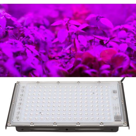 200-W-LED-Pflanzenlampe, Vollspektrum-Pflanzenlampe für den Innenbereich, wasserdicht, für Gewächshauspflanzen und Blumen, europäischer Standard 180–240 V (1/5)