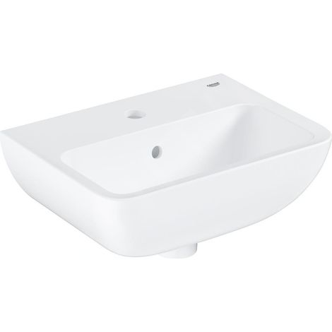 Grohe Start Edge - Lave-mains 450x350 mm, avec trop-plein, avec trou pour robinetterie, blanc alpin 39953000 (1/5)