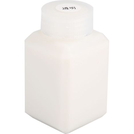 Flacon plastique transparent 60ml pour huile de bordure en cuir - Outil de scellage manuel DIY pour artisanat du cuir (1/5)