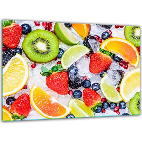 Tagliere in vetro temperato 30x22 per frutta (1/5)