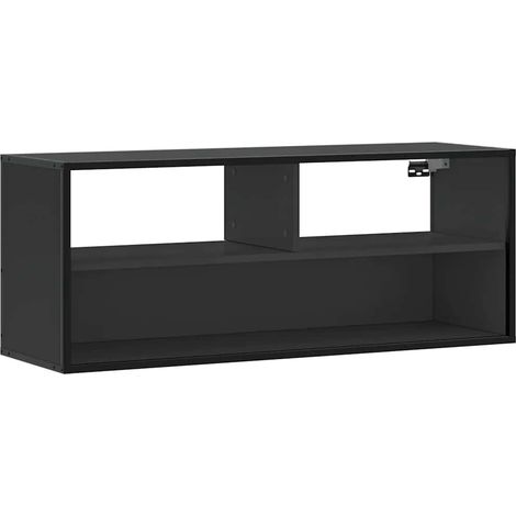 Maison Exclusive - TV-Schrank Schwarz 100x31x39,5 cm Holzwerkstof (1/5)
