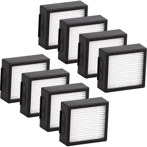 (8 unidades) Filtro HEPA de repuesto Combo J9+ compatible con la aspiradora robot iRobot Roomba Combo J7+ plus/Combo J9+. (1/5)