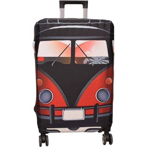7-Mi Elastische housse de valise 3D Druck avec Gurt pour 26 jusqu'à 28 pouces (1/5)