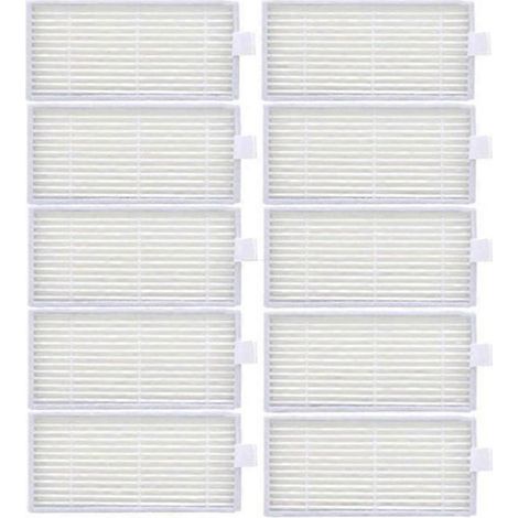 Packung mit 10 HEPA-Filtern für iLife V5, V5S, V3, V3S, V5S, V50 Pro, V55 und X5 Saugroboter (Ersatzteile) (1/5)