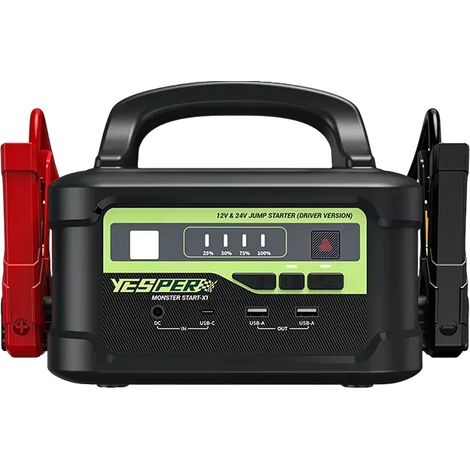 Démarreur de voiture, batterie de 30000 mAh, alimentation 24V, DÉPART MONSTRE P2 (1/2)