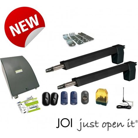 Kit Motorisation Portail Automatisme Ducati Home Automation HC812-400 PRO - pour portails battants jusqu’à 3,5m 350kg chacun (1/5)