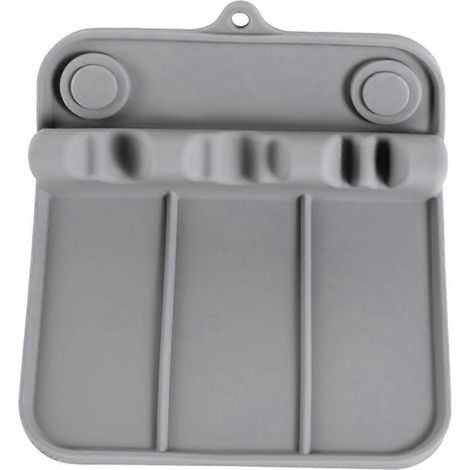 Porte-ustensiles en silicone, repose-ustensiles en silicone avec coussinet anti-gouttes, 1 pièce -- (1/5)