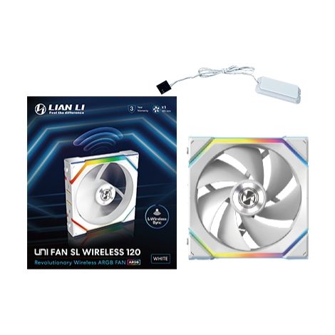 VENTILADOR 120X120 LIAN LI UNIFAN SL WIRELESS WHITE