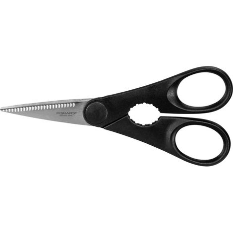 coverite Fiskars 1023820 forbici da cucina nere 20 cm