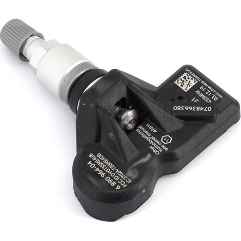 36106890964 est un capteur de pression de pneu de 433 MHz adapté aux systèmes de surveillance de la pression des pneus TPMS de BMW. (1/2)