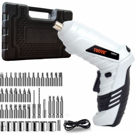 Mini Perceuse Visseuse Sans Fil Compacte, Tournevis Électrique Lithium-Ion, Outil de Bricolage Portable pour Amazon-x