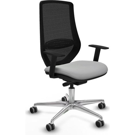 Piqueras y Crespo Silla de Oficina Mardos Gris Claro
